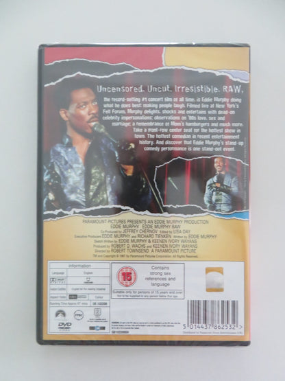 EDDIE MURPHY: RAW (DVD) EDDIE MURPHY SAMUEL L. JACKSON 1987 REGION 2