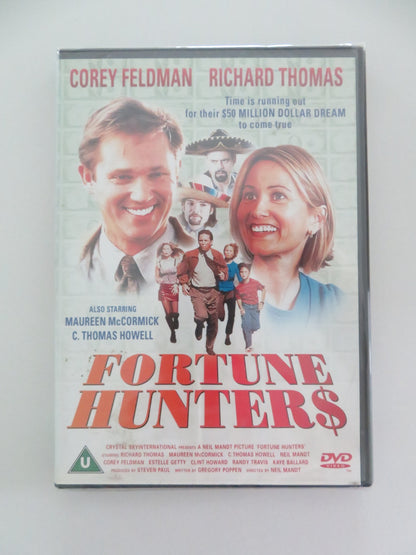 FORTUNE HUNTERS / THE MILLION DOLLAR KID (DVD) COREY FELDMAN 2000 REGION 2 - Rendezvous Cinema