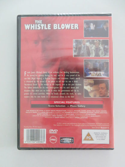 THE WHISTLE BLOWER (DVD) MICHAEL CAINE JAMES FOX 1986 REGION 2