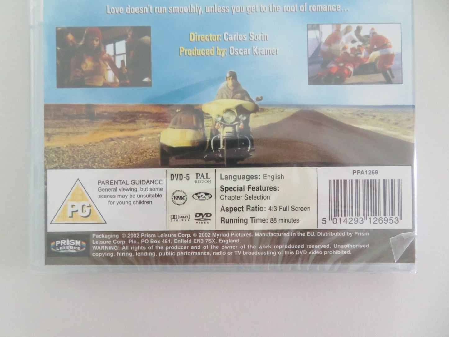 EVERSMILE NEW JERSEY (DVD) DANIEL DAY-LEWIS MIRJANA JOKOVIC 1989 REGION 2