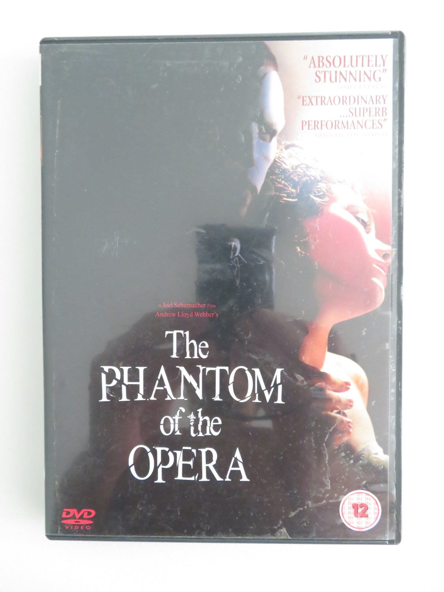 THE PHANTOM OF THE OPERA - B (DVD) GERARD BUTLER EMMY ROSSUM 2004 REGION 2 - Rendezvous Cinema