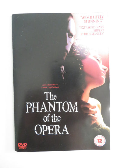 THE PHANTOM OF THE OPERA - B (DVD) GERARD BUTLER EMMY ROSSUM 2004 REGION 2 - Rendezvous Cinema