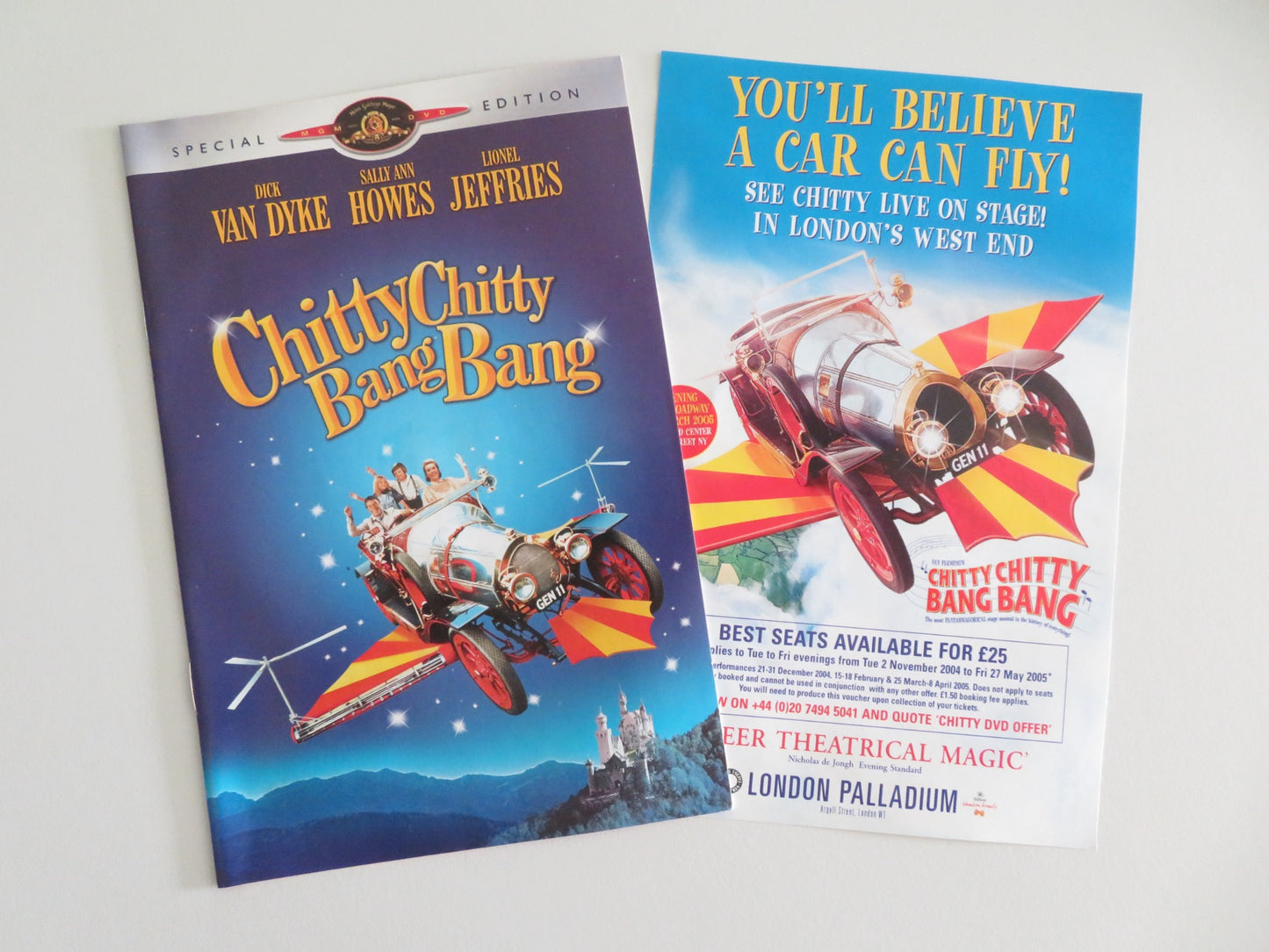 CHITTY CHITTY BANG BANG - B SPECIAL EDITION (DVD) DICK VAN DYKE 1968 REGION 2 - Rendezvous Cinema