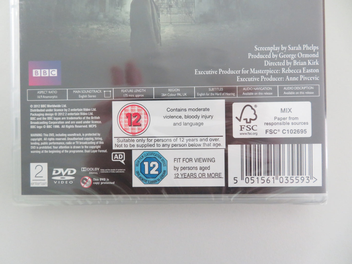GREAT EXPECTATIONS - B (DVD) DOUGLAS BOOTH GILLIAN ANDERSON 2012 REGION 2 - Rendezvous Cinema