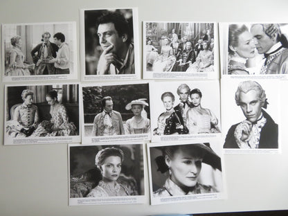 DANGEROUS LIAISONS - A MOVIE STILL PHOTO LOT OF 10 JOHN MALKOVICH PFEIFFER 1988