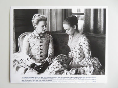 DANGEROUS LIAISONS - A MOVIE STILL PHOTO LOT OF 10 JOHN MALKOVICH PFEIFFER 1988