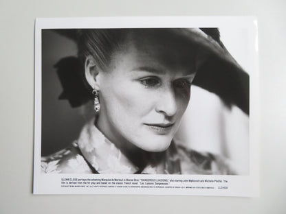 DANGEROUS LIAISONS - A MOVIE STILL PHOTO LOT OF 10 JOHN MALKOVICH PFEIFFER 1988
