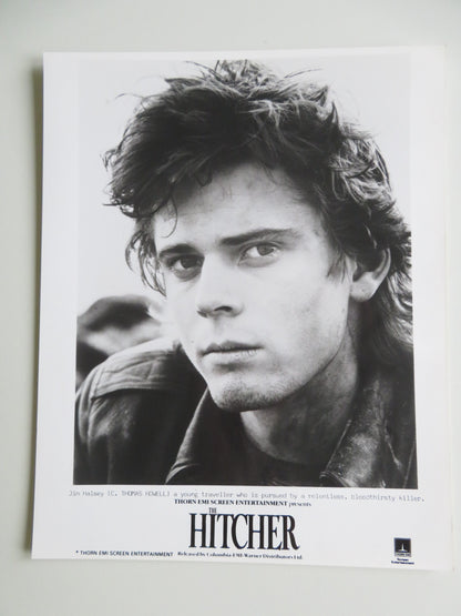 THE HITCHER MOVIE STILL PHOTO LOT OF 4 RUTGER HAUER C. THOMAS HOWELL 1986