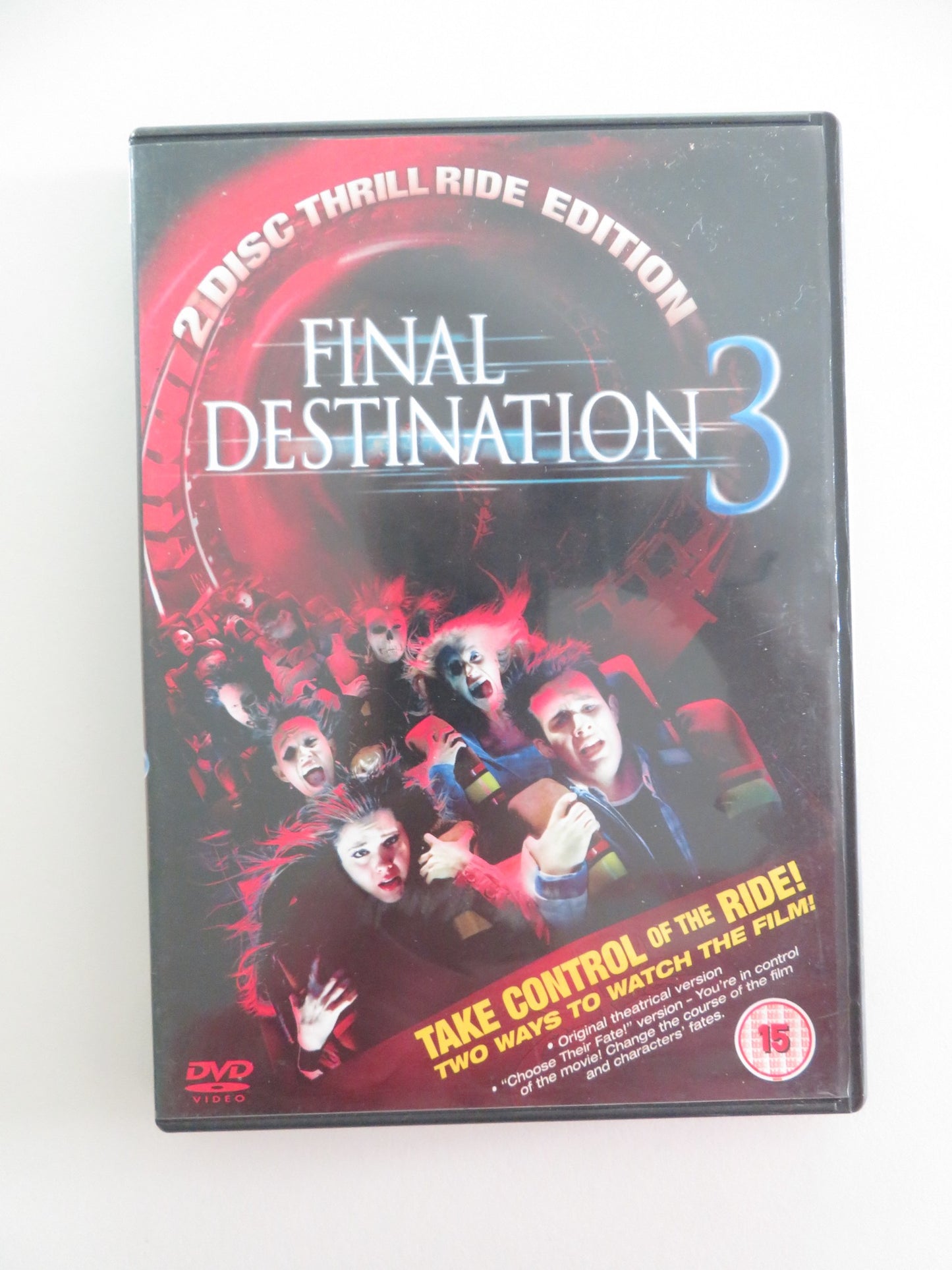 FINAL DESTINATION 3 - 2 DISC THRILL RIDE EDITION (DVD) ELIZABETH 2006 REGION 2