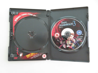 FINAL DESTINATION 3 - 2 DISC THRILL RIDE EDITION (DVD) ELIZABETH 2006 REGION 2