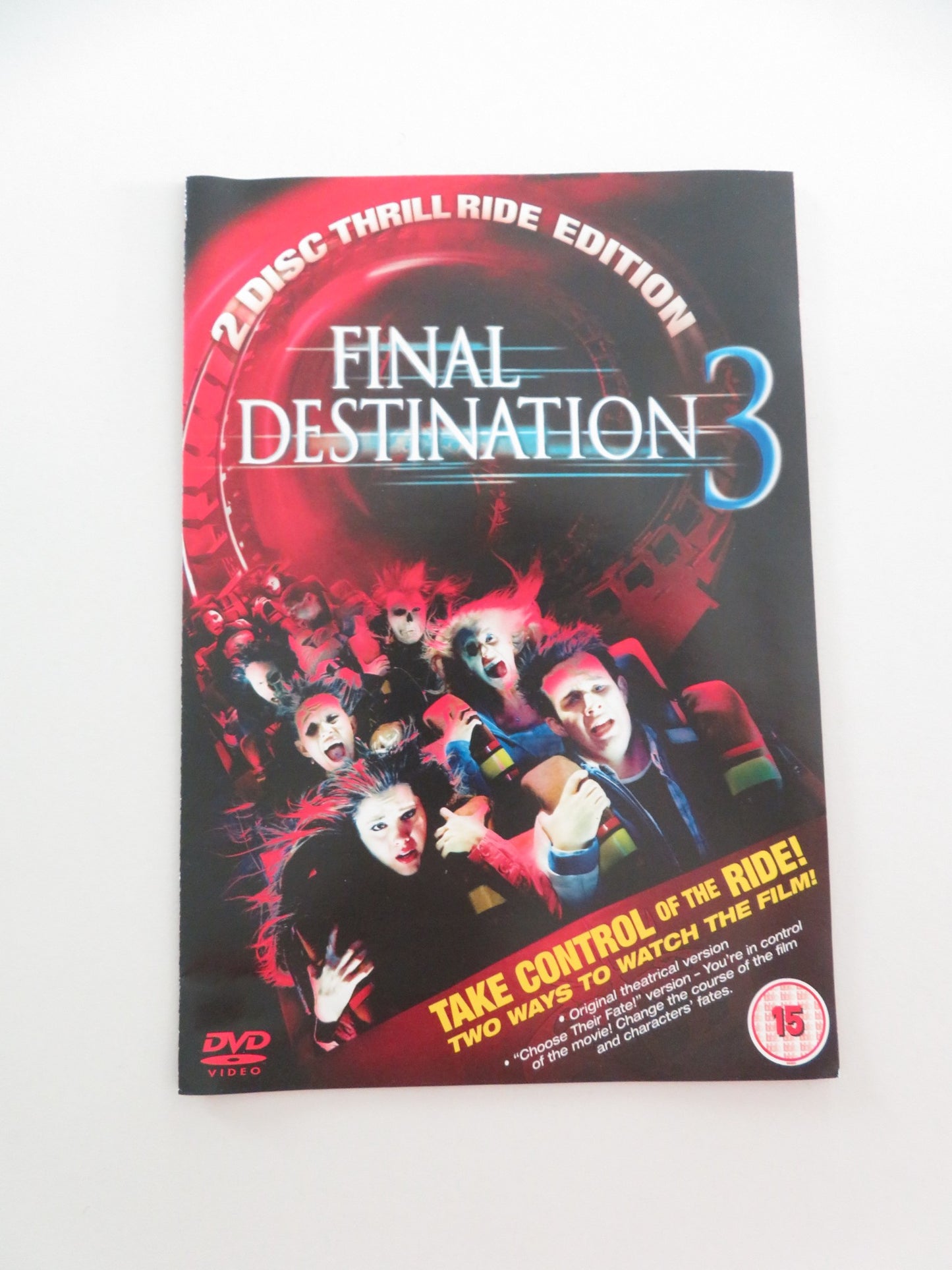 FINAL DESTINATION 3 - 2 DISC THRILL RIDE EDITION (DVD) ELIZABETH 2006 REGION 2