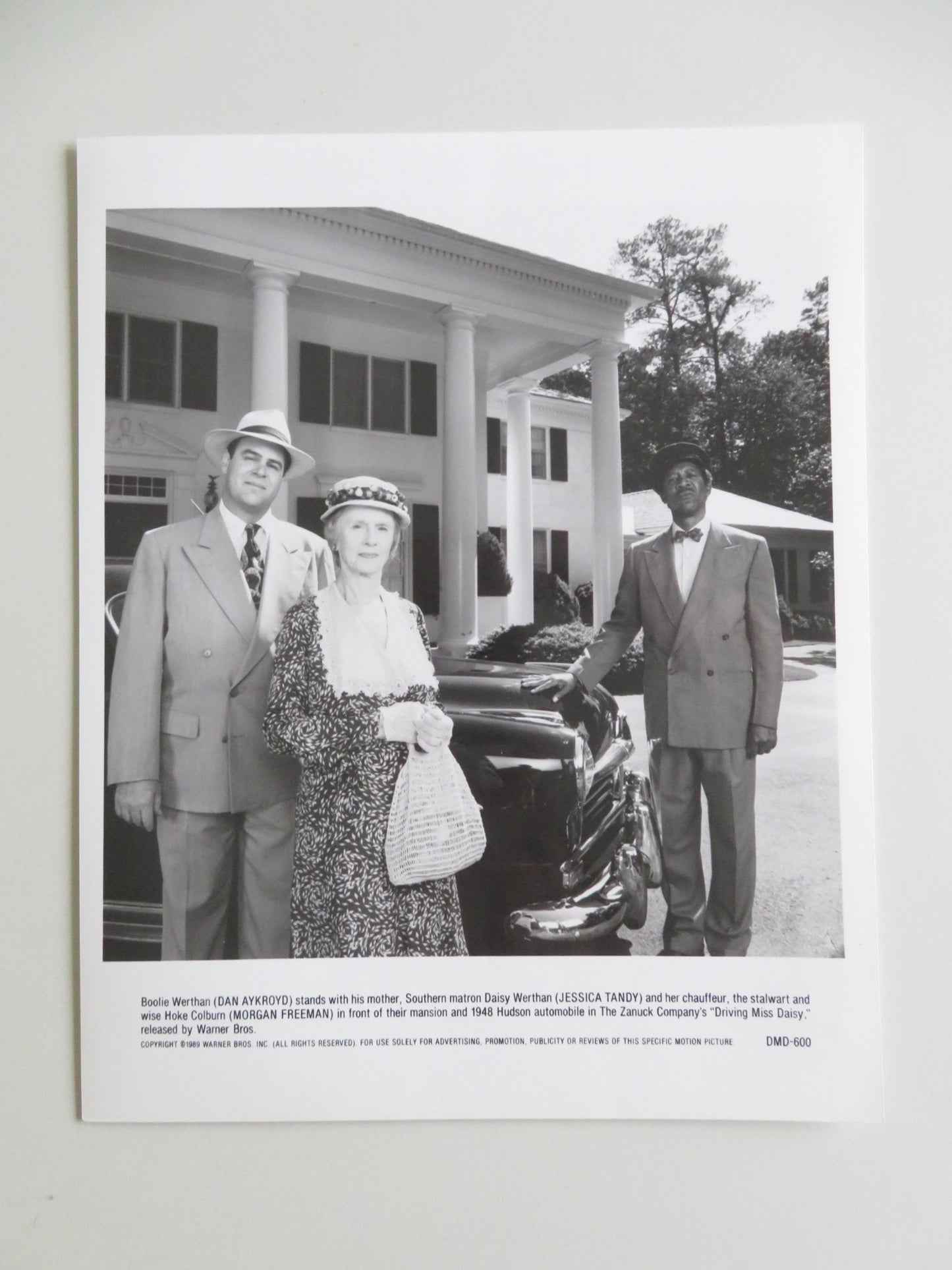DRIVING MISS DAISY MOVIE STILL PHOTO LOT OF 6 MORGAN FREEMAN JESSICA TANDY 1989