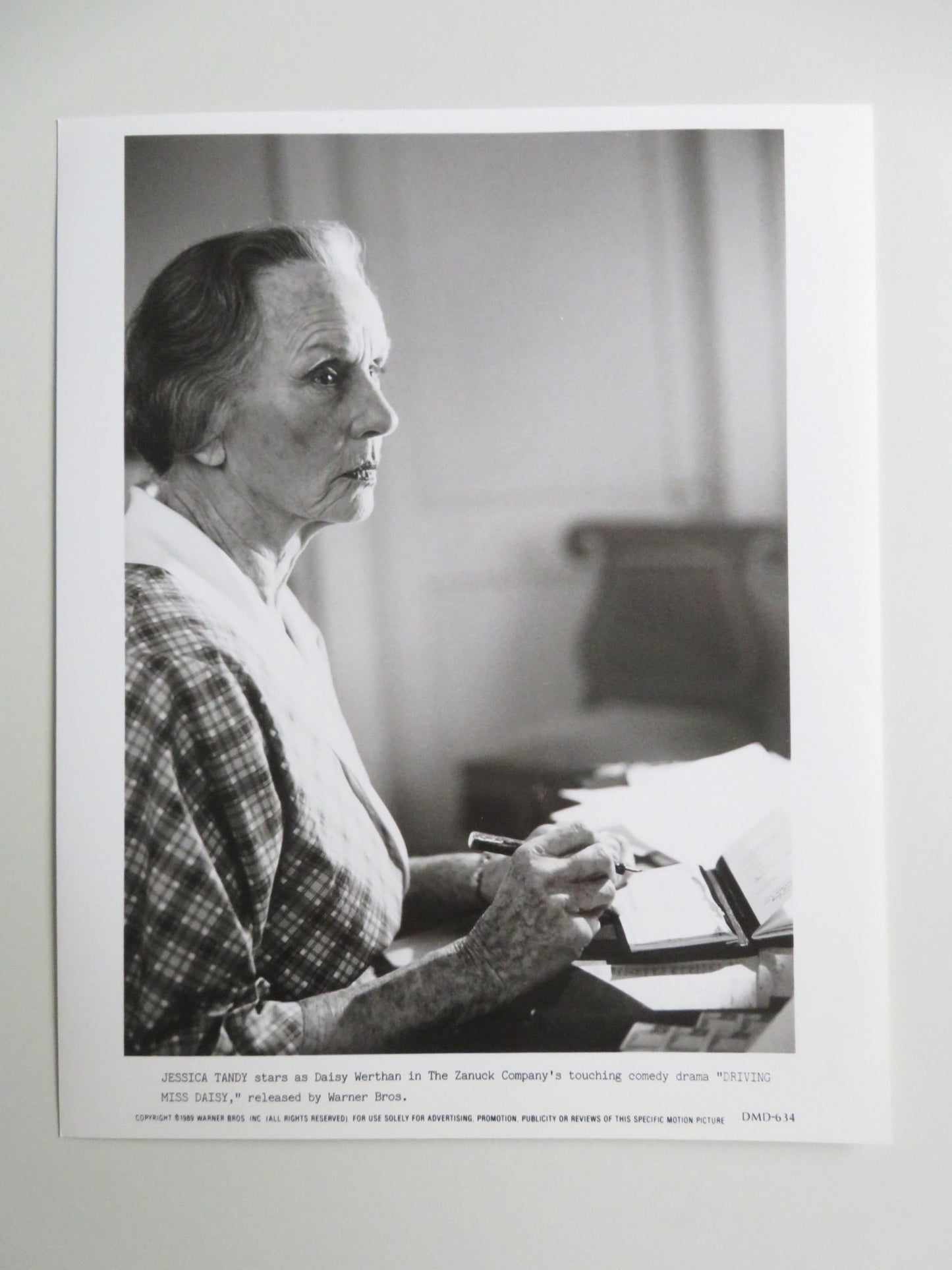 DRIVING MISS DAISY MOVIE STILL PHOTO LOT OF 6 MORGAN FREEMAN JESSICA TANDY 1989