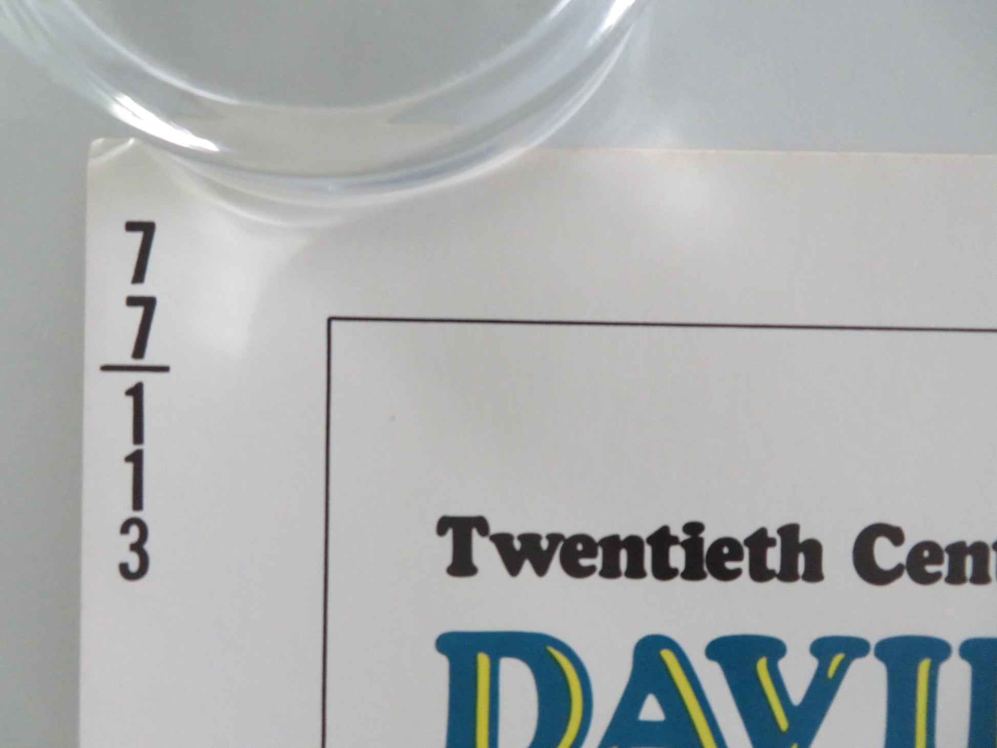 THUNDER AND LIGHTNING US HALF SHEET (22"x 28") POSTER DAVID CARRADINE 1977 - Rendezvous Cinema