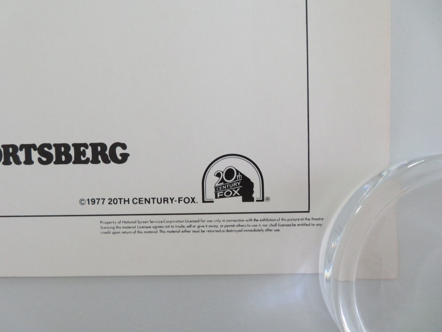 THUNDER AND LIGHTNING US HALF SHEET (22"x 28") POSTER DAVID CARRADINE 1977 - Rendezvous Cinema