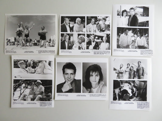 COCOON: THE RETURN MOVIE STILL PHOTO LOT OF 6 STEVE GUTTENBERG COURTNEY COX 1988