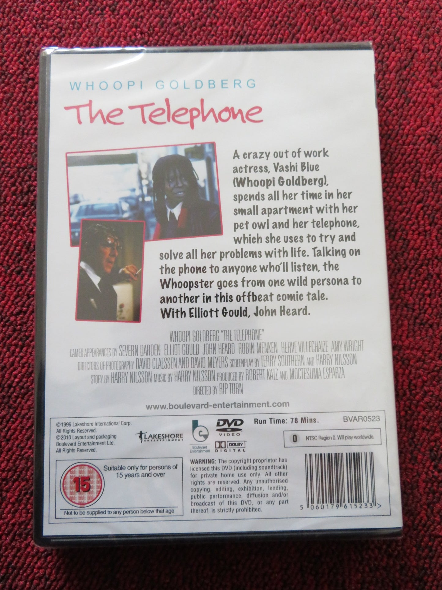 THE TELEPHONE (DVD) WHOOPI GOLDERG 1988 REGION 0