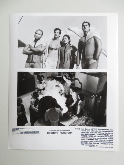 COCOON: THE RETURN MOVIE STILL PHOTO LOT OF 6 STEVE GUTTENBERG COURTNEY COX 1988