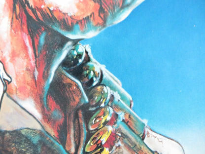 THE LAST HARD MEN US HALF SHEET (22"x 28") POSTER CHARLTON HESTON J. COBURN 1976 - Rendezvous Cinema