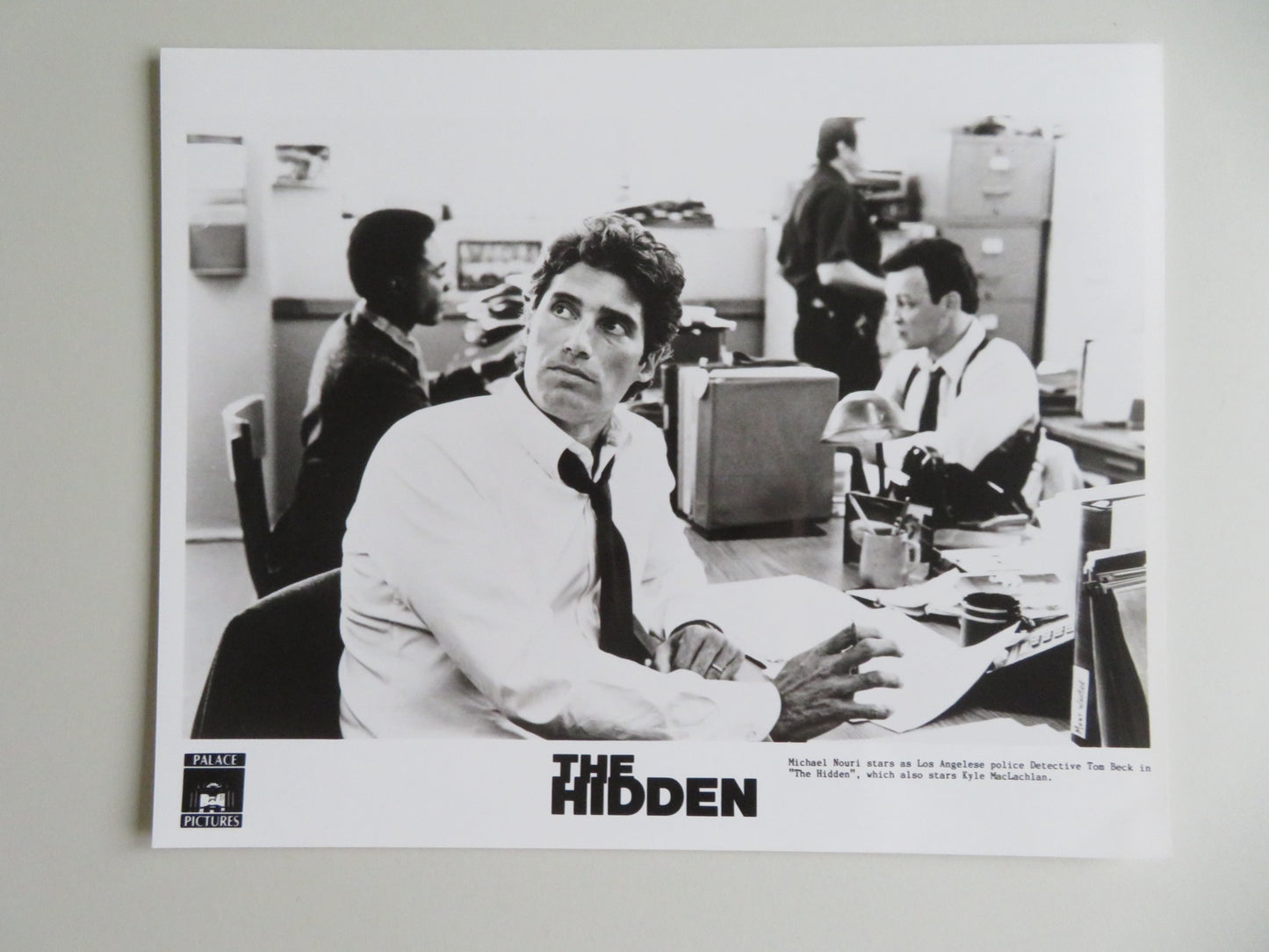 THE HIDDEN MOVIE STILL PHOTO LOT OF 7 KYLE MACLACHLAN MICHAEL NOURI 1987