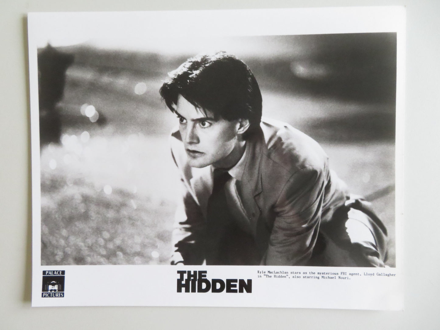 THE HIDDEN MOVIE STILL PHOTO LOT OF 7 KYLE MACLACHLAN MICHAEL NOURI 1987