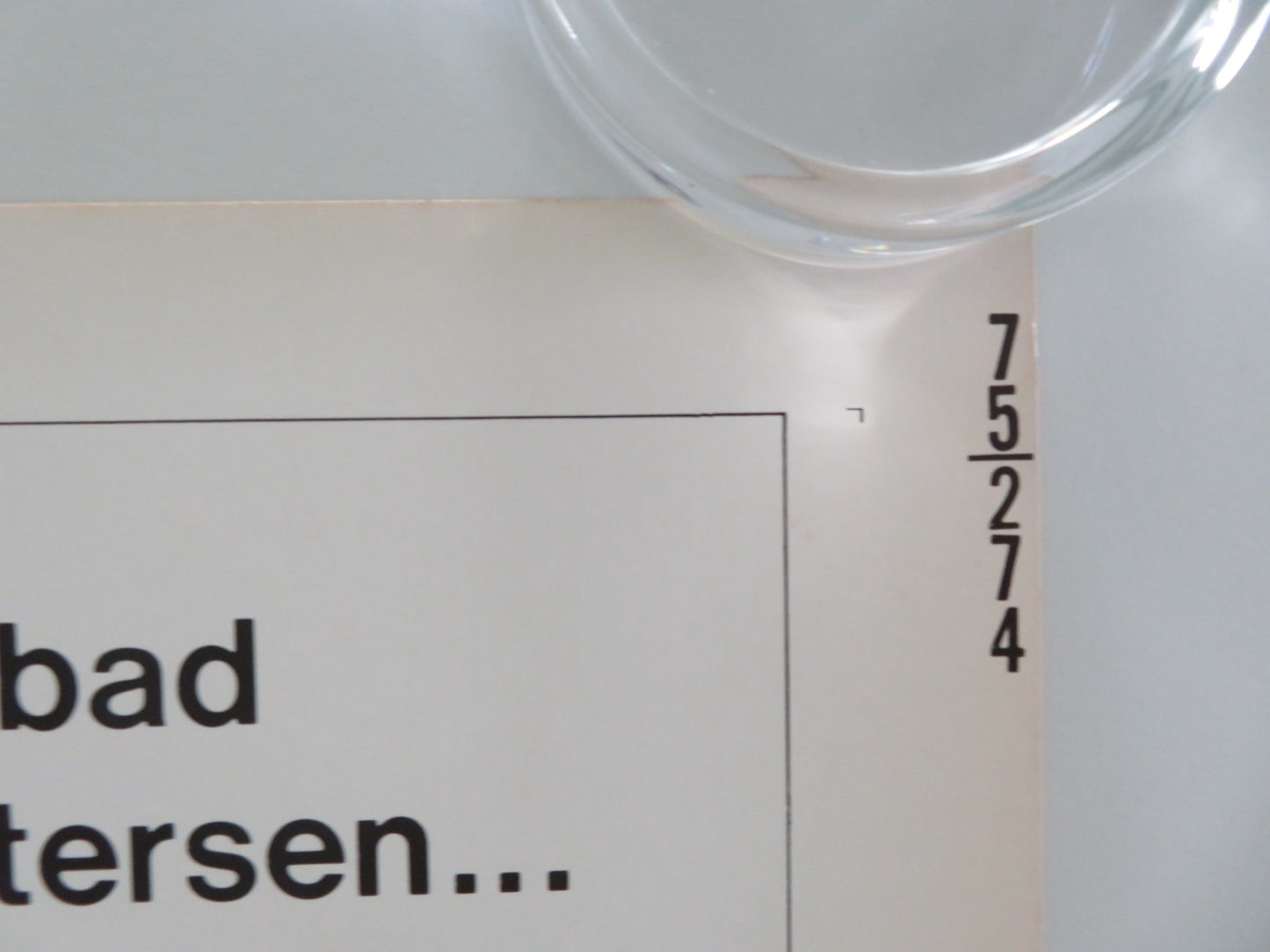 PETERSEN US HALF SHEET (22"x 28") POSTER JACK THOMPSON JACKI WEAVER 1974 - Rendezvous Cinema