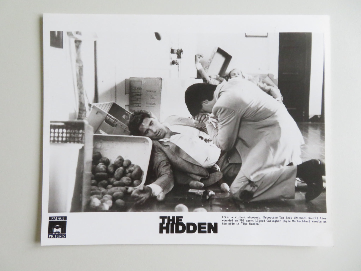THE HIDDEN MOVIE STILL PHOTO LOT OF 7 KYLE MACLACHLAN MICHAEL NOURI 1987