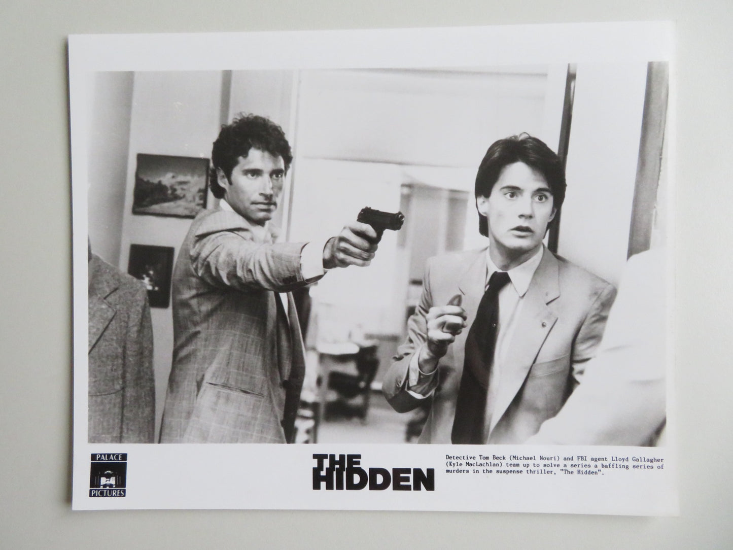 THE HIDDEN MOVIE STILL PHOTO LOT OF 7 KYLE MACLACHLAN MICHAEL NOURI 1987