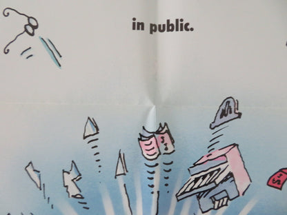 SCENES FROM A MALL FOLDED US ONE SHEET POSTER BETTE MIDLER WOODY ALLEN 1991 - Rendezvous Cinema