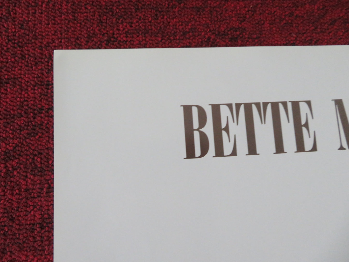 SCENES FROM A MALL FOLDED US ONE SHEET POSTER BETTE MIDLER WOODY ALLEN 1991 - Rendezvous Cinema