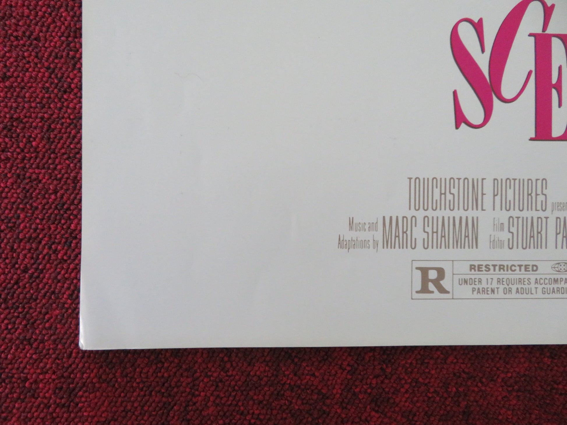 SCENES FROM A MALL FOLDED US ONE SHEET POSTER BETTE MIDLER WOODY ALLEN 1991 - Rendezvous Cinema