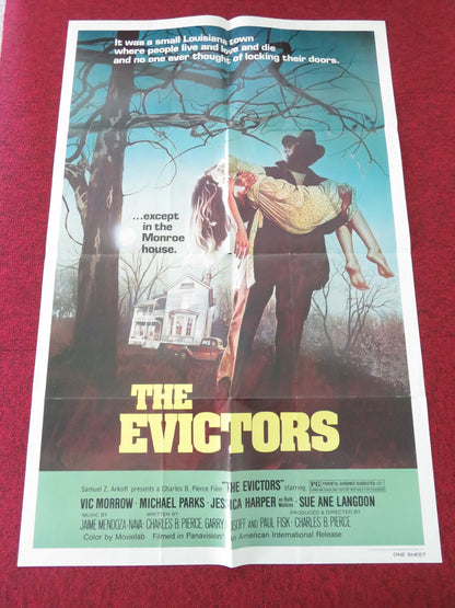 THE EVICTORS FOLDED US ONE SHEET POSTER VIC MORROW MICHAEL PARKS 1979 - Rendezvous Cinema