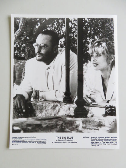 THE BIG BLUE MOVIE STILL PHOTO LOT OF 6 ROSANNA ARQUETTE JEAN RENO 1988