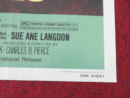 THE EVICTORS FOLDED US ONE SHEET POSTER VIC MORROW MICHAEL PARKS 1979 - Rendezvous Cinema