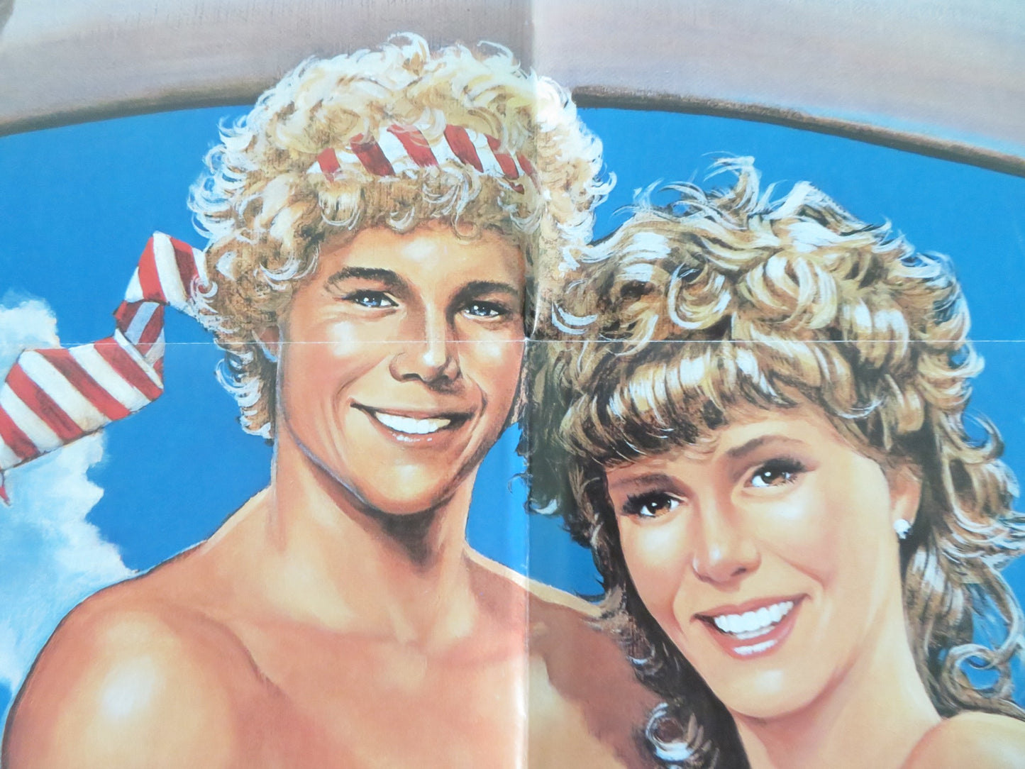 THE PIRATE MOVIE FOLDED US ONE SHEET POSTER TED HAMILTON BILL KERR 1982 - Rendezvous Cinema