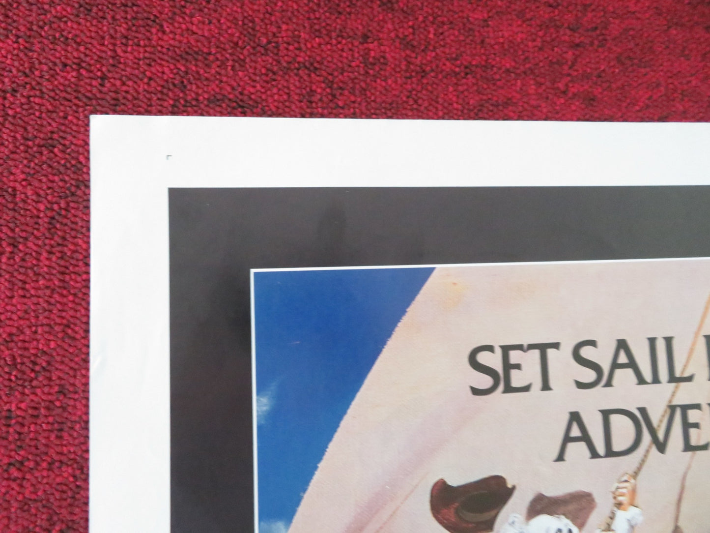 THE PIRATE MOVIE FOLDED US ONE SHEET POSTER TED HAMILTON BILL KERR 1982 - Rendezvous Cinema