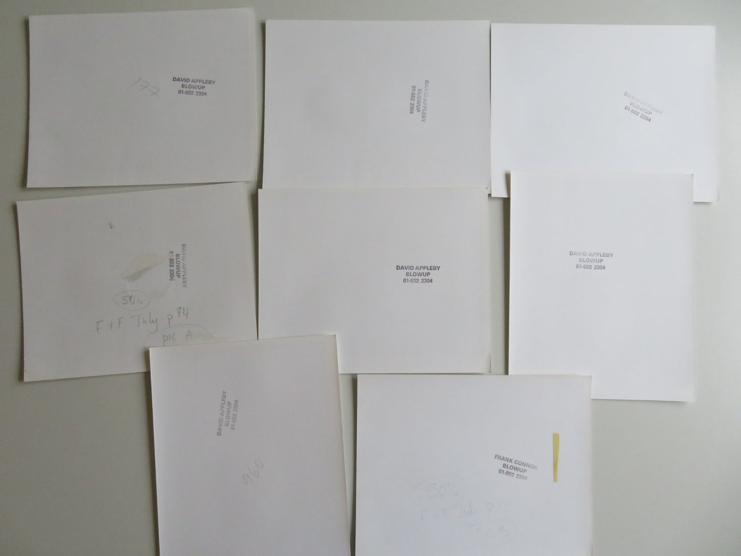 HIGH HOPES MOVIE STILL PHOTO LOT OF 8 PHIL DAVIS LESLEY MANVILLE RUTH SHEEN 1988