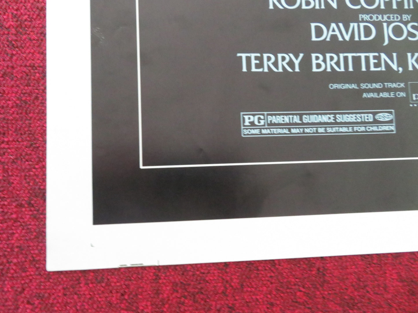 THE PIRATE MOVIE FOLDED US ONE SHEET POSTER TED HAMILTON BILL KERR 1982 - Rendezvous Cinema