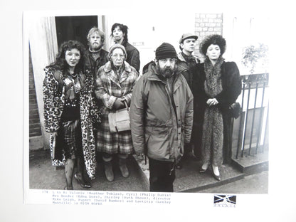 HIGH HOPES MOVIE STILL PHOTO LOT OF 8 PHIL DAVIS LESLEY MANVILLE RUTH SHEEN 1988