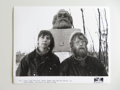 HIGH HOPES MOVIE STILL PHOTO LOT OF 8 PHIL DAVIS LESLEY MANVILLE RUTH SHEEN 1988