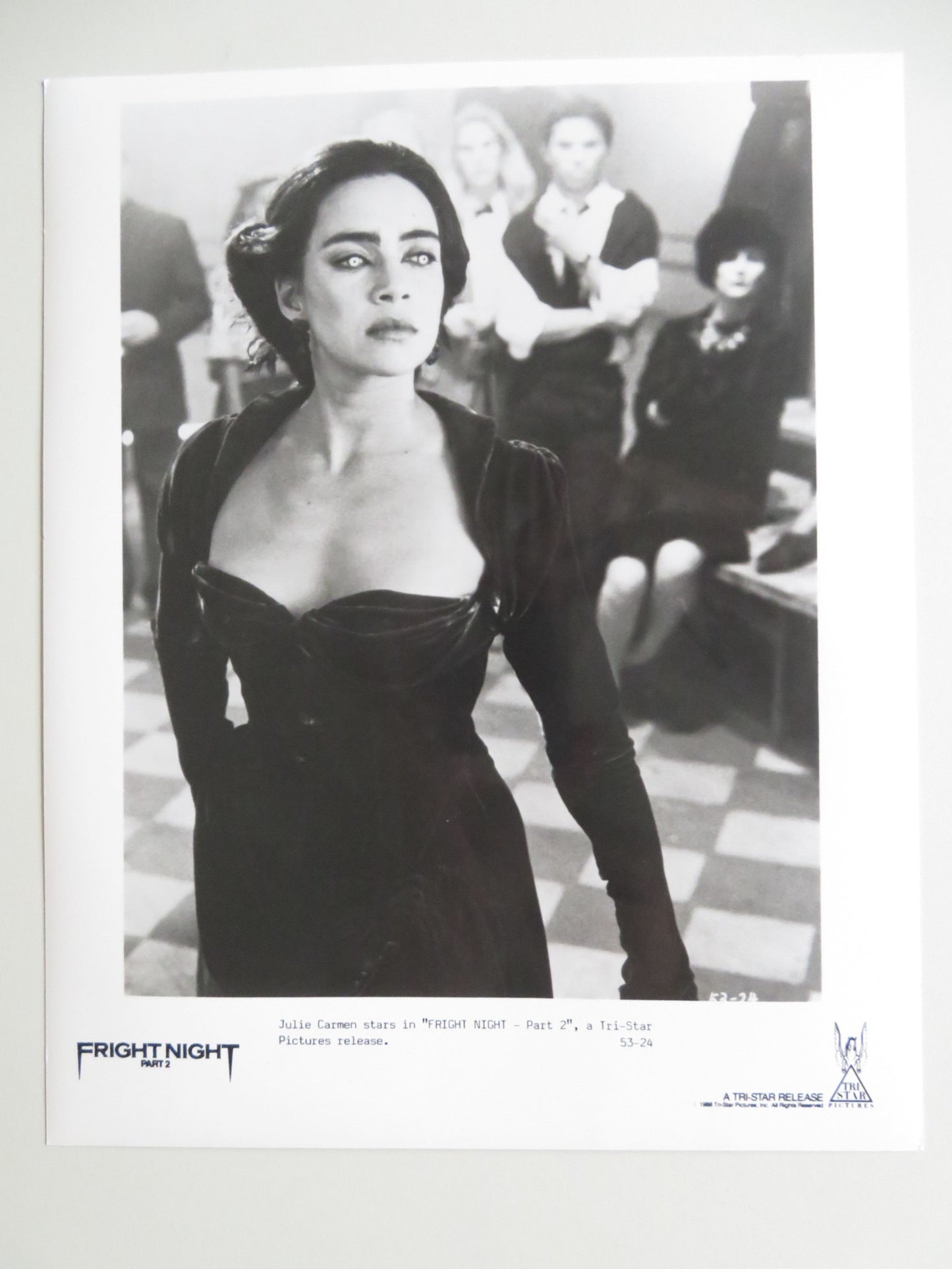 FRIGHT NIGHT PART 2 MOVIE STILL PHOTO LOT OF 6 RODDY MCDOWALL W. RAGSDALE 1988