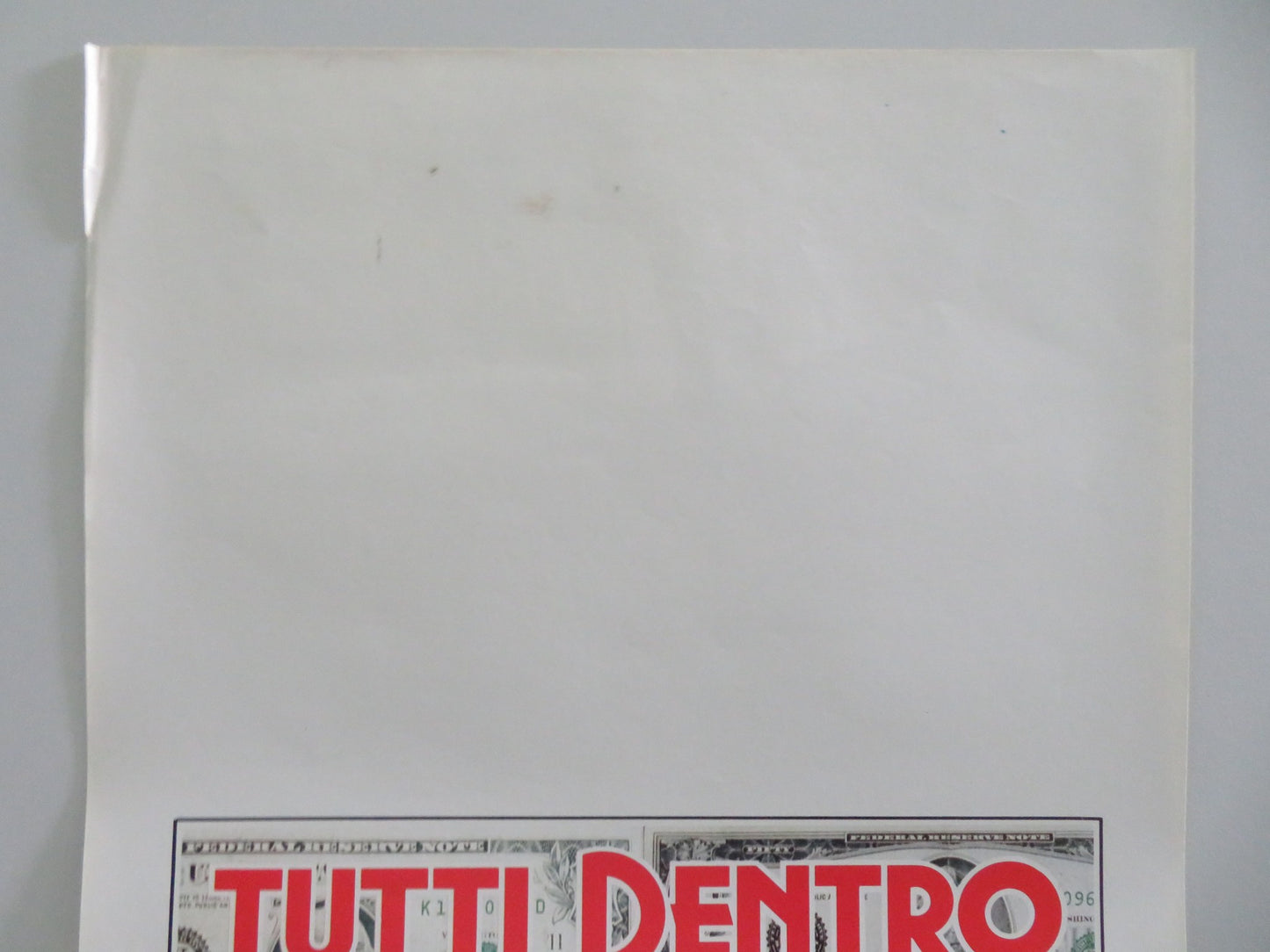Tutti Dentro Italian Locandina Poster Alberto Sordi Joe Pesci 1984