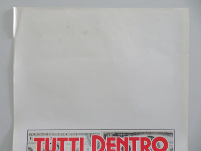 Tutti Dentro Italian Locandina Poster Alberto Sordi Joe Pesci 1984