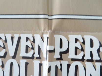 THE SEVEN-PER-CENT SOLUTION FOLDED US ONE SHEET POSTER ALAN ARKIN 1976 - Rendezvous Cinema