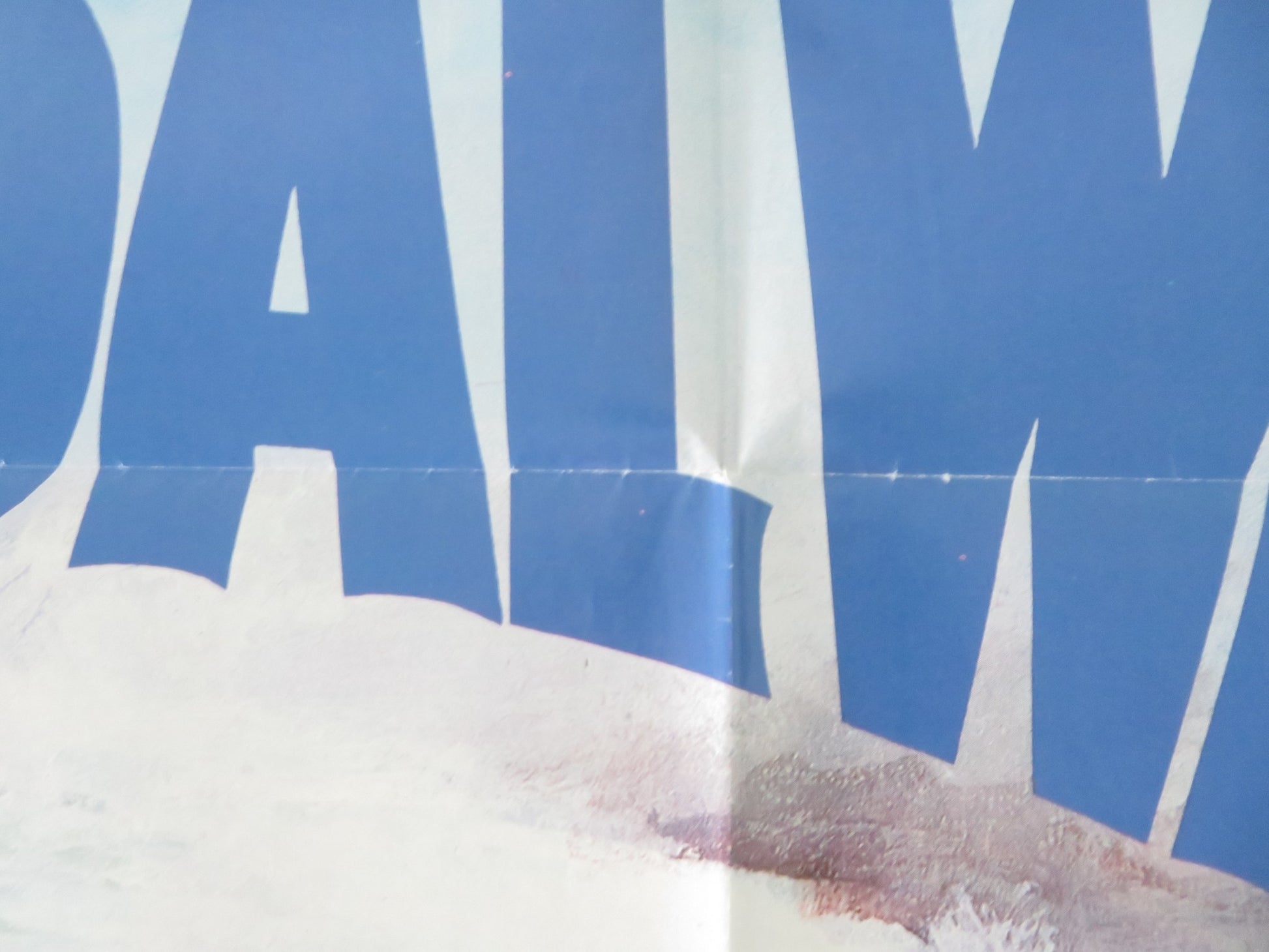 TIDAL WAVE FOLDED US ONE SHEET POSTER LORNE GREENE RHONDA HOPKINS 1975 - Rendezvous Cinema