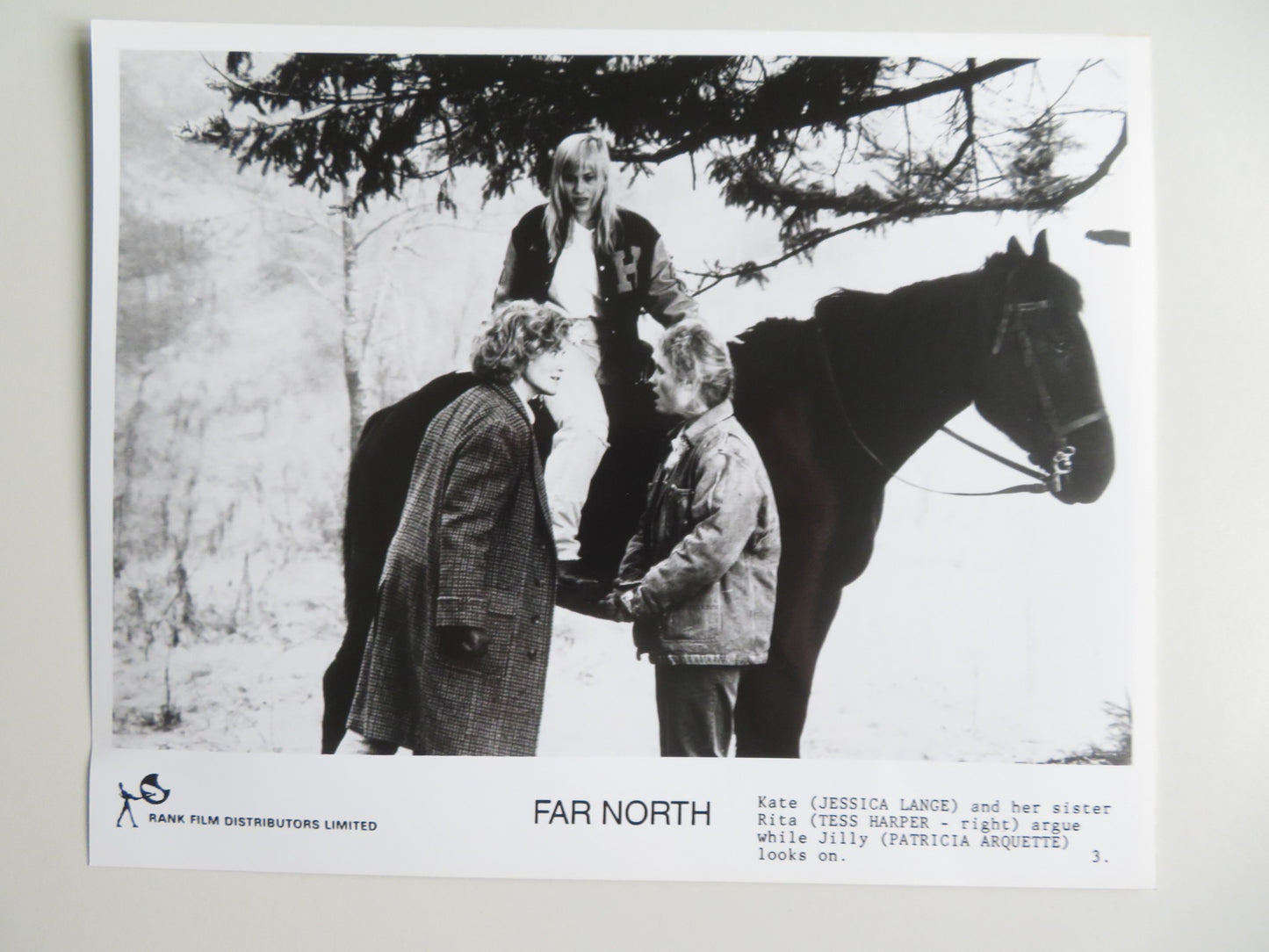 FAR NORTH MOVIE STILL PHOTO LOT OF 10 JESSICA LANGE PATRICIA ARQUETTE 1988