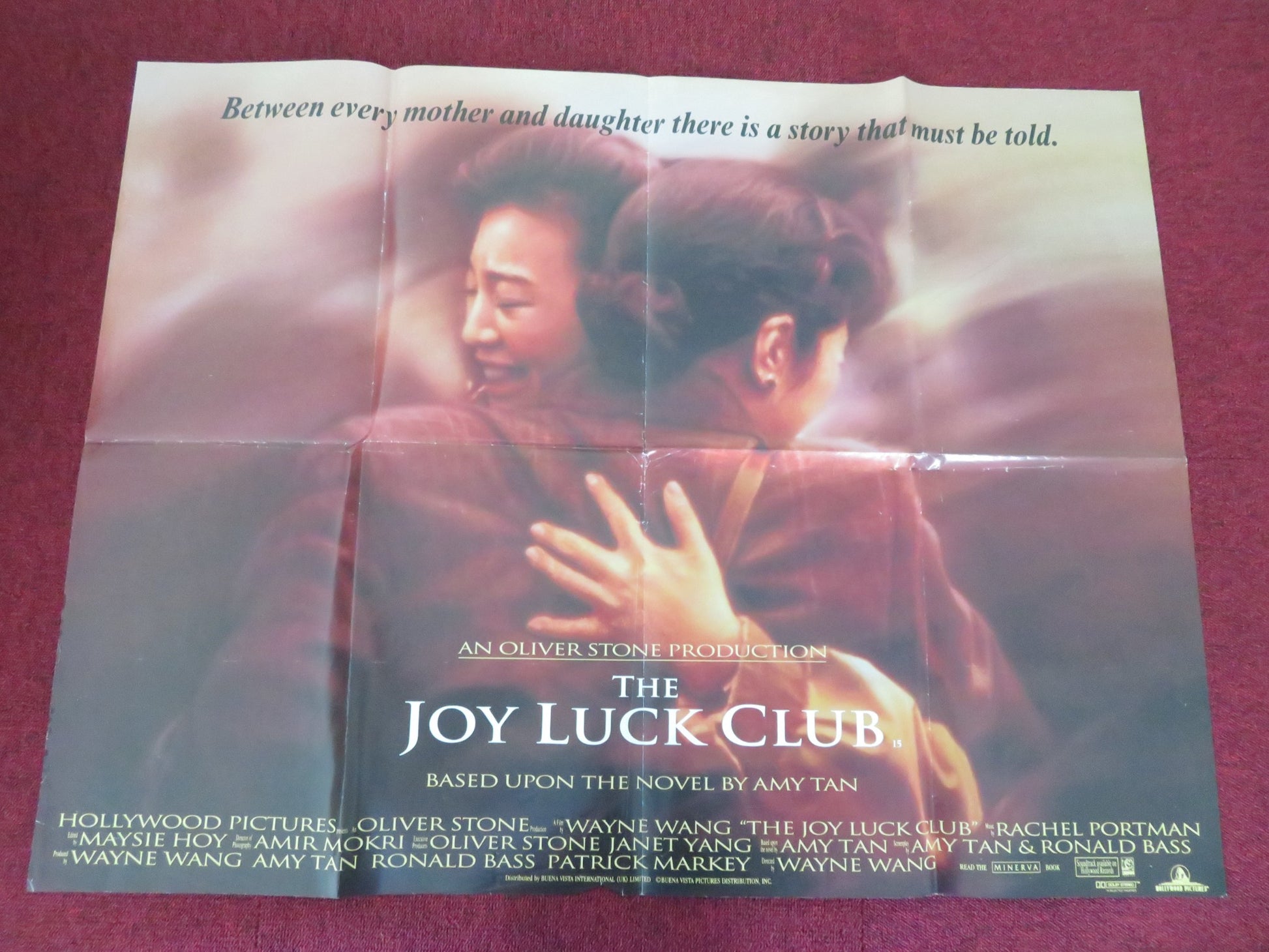 THE JOY LUCK CLUB UK QUAD POSTER FOLDED KIEU CHINH TSAI CHIN 1993 - Rendezvous Cinema