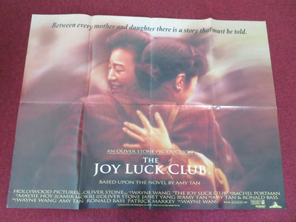 THE JOY LUCK CLUB UK QUAD POSTER FOLDED KIEU CHINH TSAI CHIN 1993 - Rendezvous Cinema