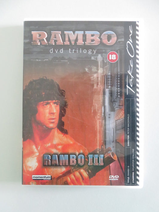 RAMBO III (DVD) SYLVESTER STALLONE RICHARD CRENNA 1988 REGION 2