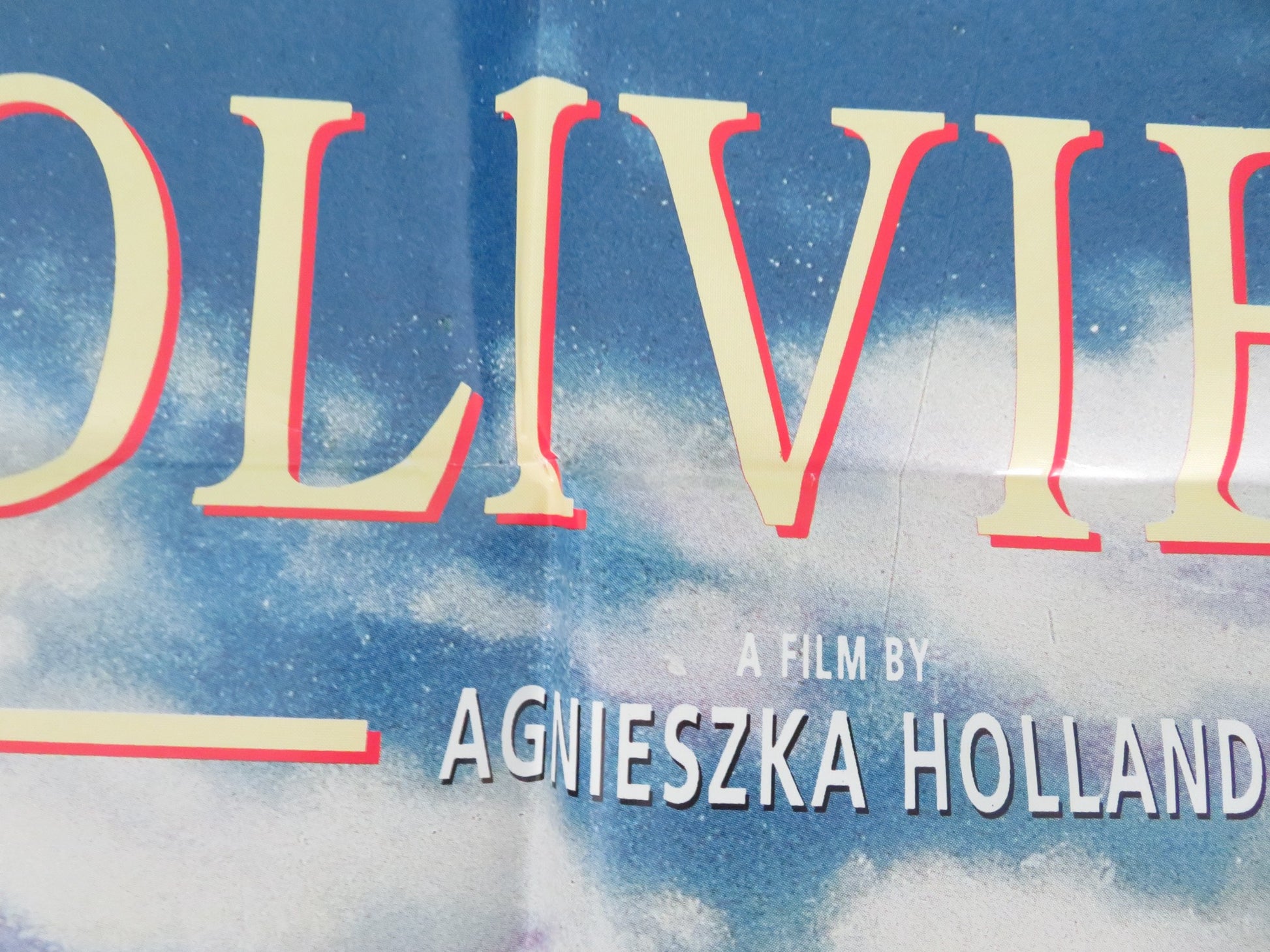 OLIVIER OLIVIER UK QUAD POSTER FOLDED FRANCOIS CLUZET FREDERIC QUIRING 1992 - Rendezvous Cinema